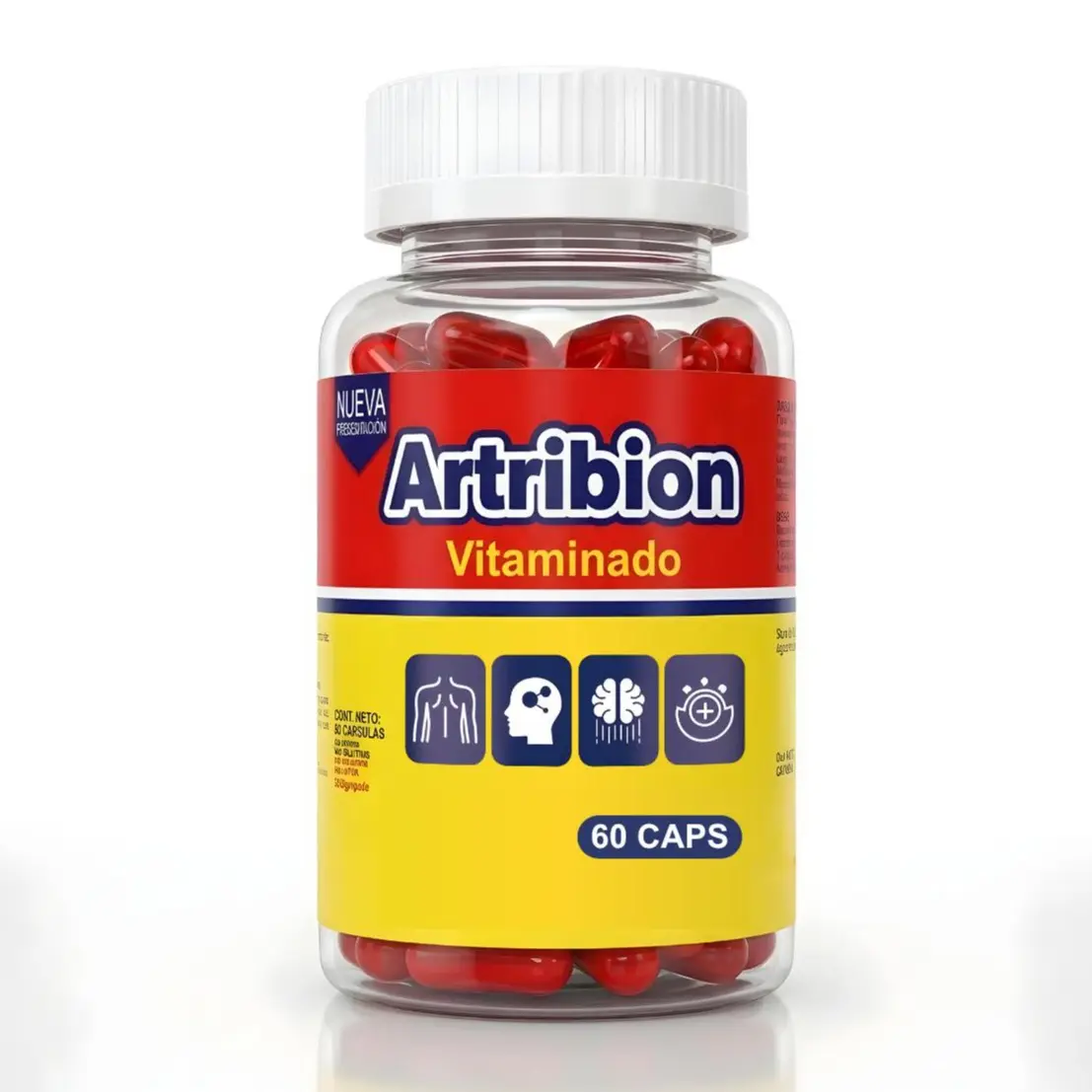 Artribion Vitaminado 60 Capsules Antioxidant Dietary Supplement All Natural Supplement glucosamina colageno vitamina natural dietary
