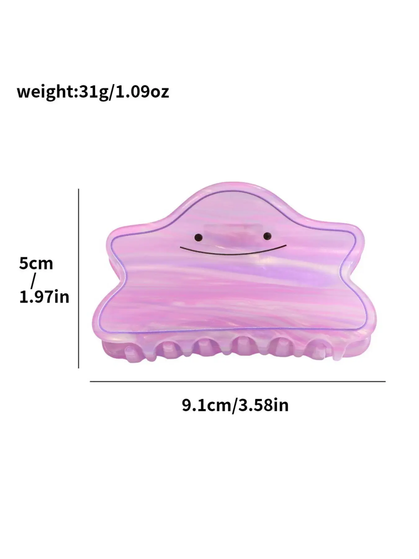 Cute Dango Hair Clip, Gaming Gift, Kawaii Style, Macaron Colors, Game Theme Hair Clip, Game Accessories, Super Cute Clips