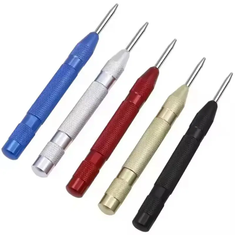 1 PC Manual Automatic Spring-type Center Punch Break Device Semi Automatic Window Breaking Device Center Punch Drill Bit Tools Diy Tools Compact Design