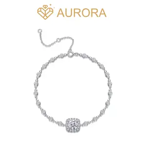 【#153 Diamond Dusk】moissanite bangle with 925 Sterling Silver high quality  for women birthday anniversary gift Bangle Synthetic Moissanite