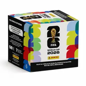 Official Panini 26 World Cup 50 Pack Box