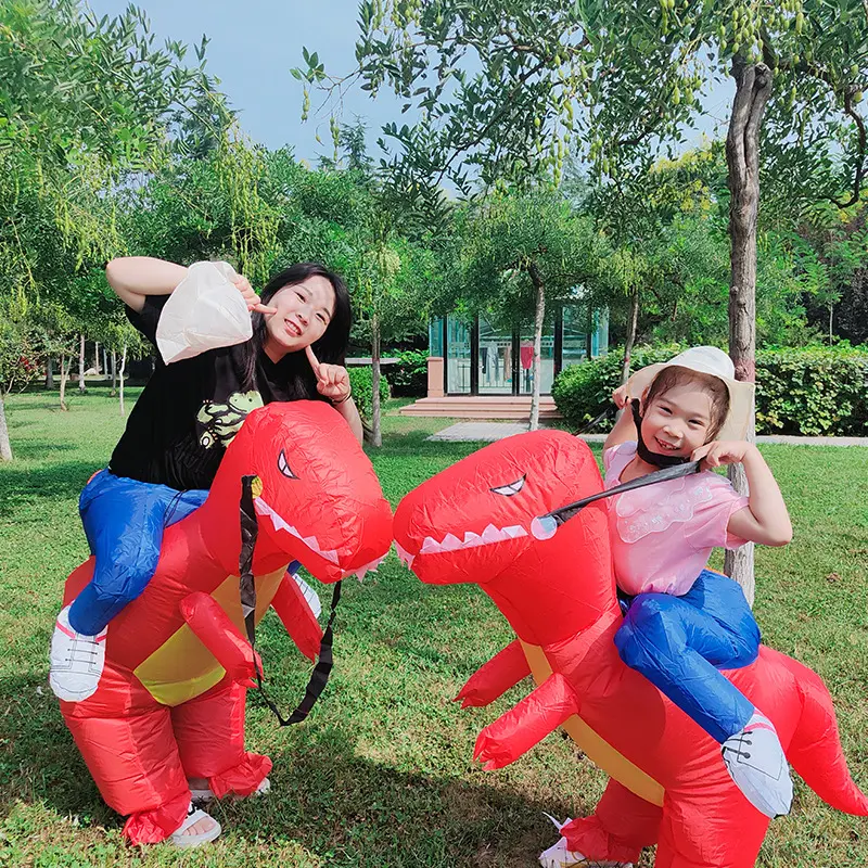 Classic Red Dinosaur