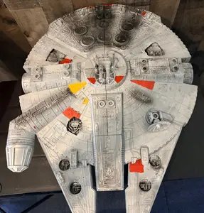 Project Falcon Display Ship w/ Stand | Fan-Inspired Space Freighter | 3D Printed Model