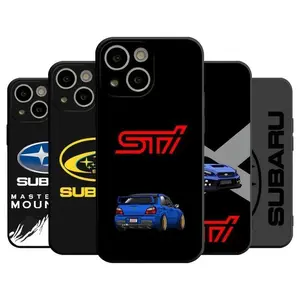 JDM S-Subaru WRX Sti Logo Phone Case For 15 Pro Max For Iphone 17 16 15 14 13 12 11 Pro Max Plus Air Back Cover Shockproof