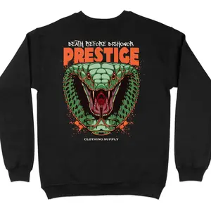 Prestige- Snake Crewneck Sweater