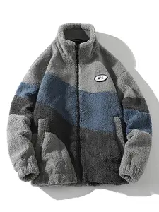 Men's Jacket Autumn Winter Fleece Lined Warm Trendy Stylish Thick Handsome Coat