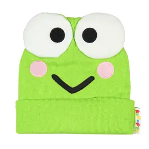 Hello Kitty and Friends Beanie | Keroppi Beanie | Hello Kitty Beanie Keroppi Knit Cuffed Winter Hat Men Women