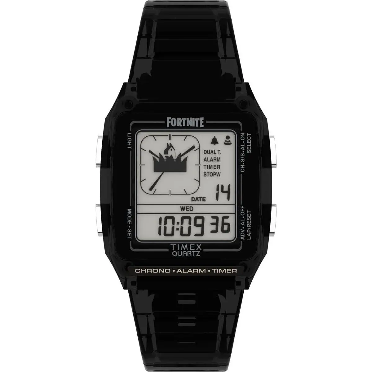 Timex X Fortnite LCA Digital Black Unisex Watch TW2W96500