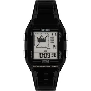 Timex X Fortnite LCA Digital Black Unisex Watch TW2W96500