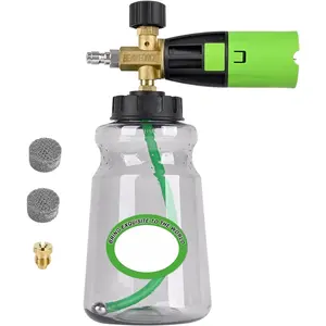 Innovative  Washer  Cannon Pro+ (Thicker Suds, 3 Times of Life), 2026  Wash Snow  Blaster with -Click Disassembly Technology + 1/4" Quick Plug, 34oz Bottle