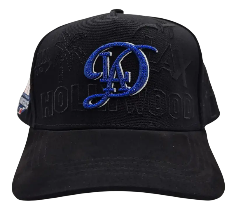BIGG BOSS BLCK/BLUE SNAPBACK HAT BBLADDG BKBLUE