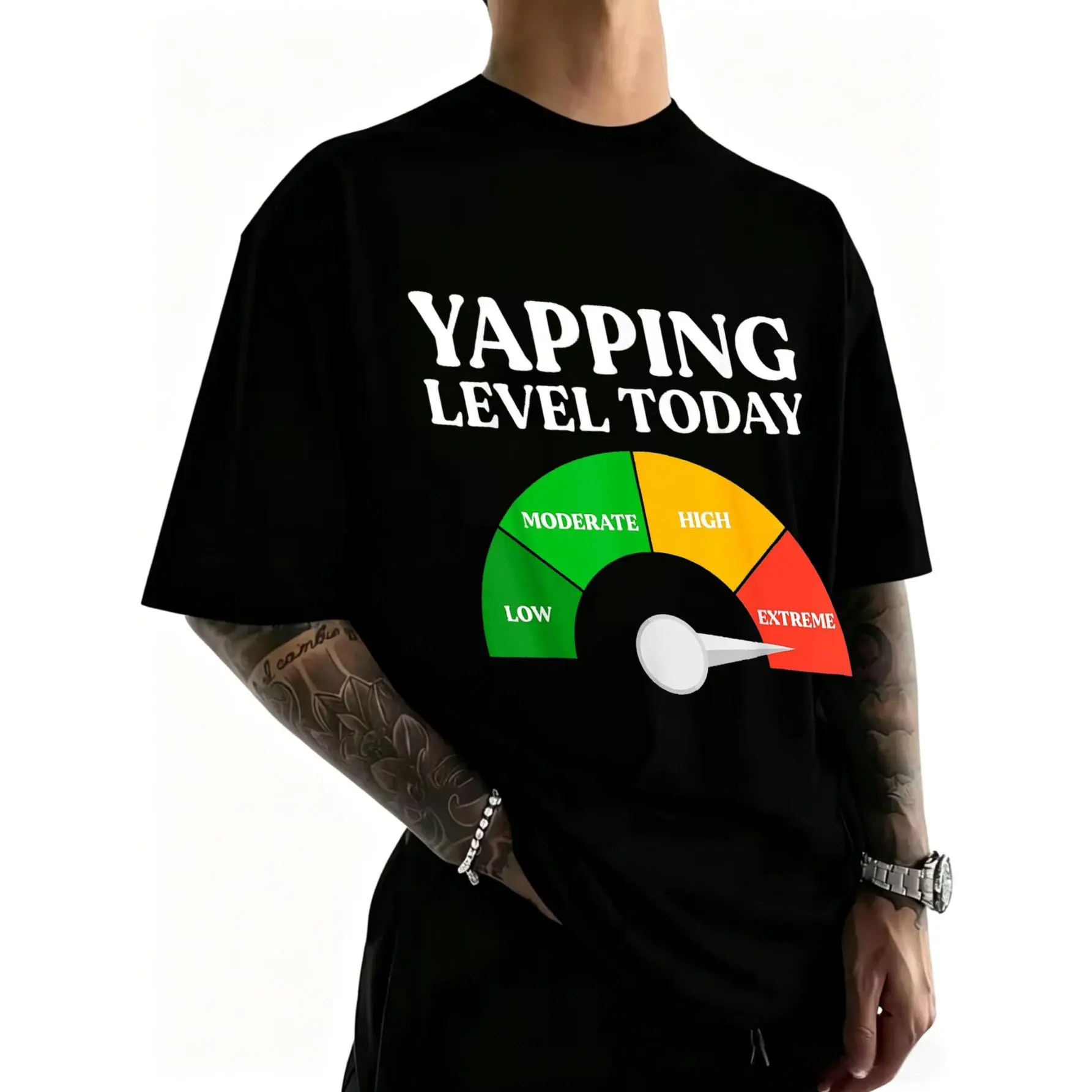 Yapping Level Today Funny Certified Professional Yapper T-Shirt