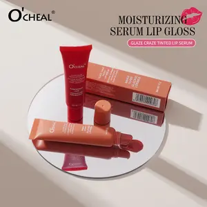 Moisturizing essence serum lip gloss, Hydrating, non-fading, non-staining, mirror lip glaze, Glossy, highlighter, moisturizing lipstick, liquid lipstick, quick-drying and anti-smudge, casual style lip gloss, a perfect choice for daily use.