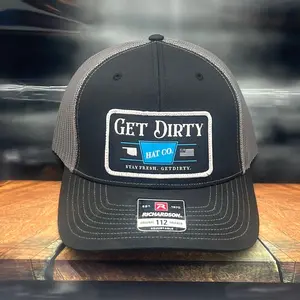 THE TAYTE HAT (Richardson 112 Black/Grey)