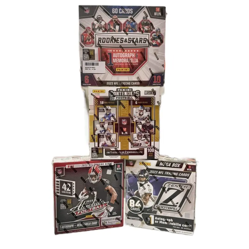 NFL PYT Break #12 4-Mega Mixer - Absolute, Contender, Zenith & Rookies and Stars