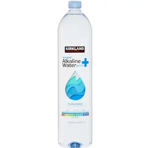 KIRKLAND SIGNATURE Alkaline Water, 33.8 Fl Oz (Pack of 18)