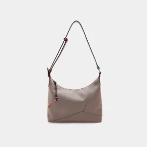 Nylon Lightweight single-shoulder/cross body zipper bag