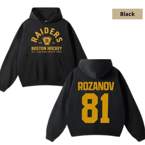 Vintage #81 Hockey Graphic Sweatshirt, Casual Long Sleeve Cotton Streetwear Hoodie for LGBTQ+ Bookish Romance Fans, Everyday, Fit, Tops, Pullover