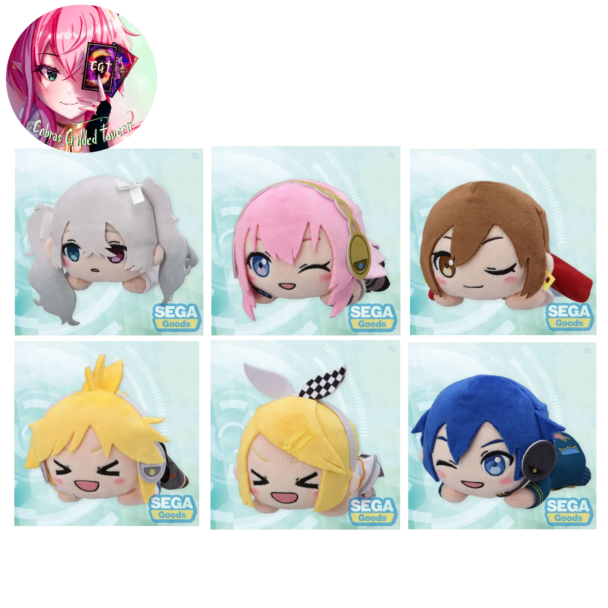 Hatsune Miku NESOBERI Lay-Down COLORFUL STAGE! The Movie Plushies