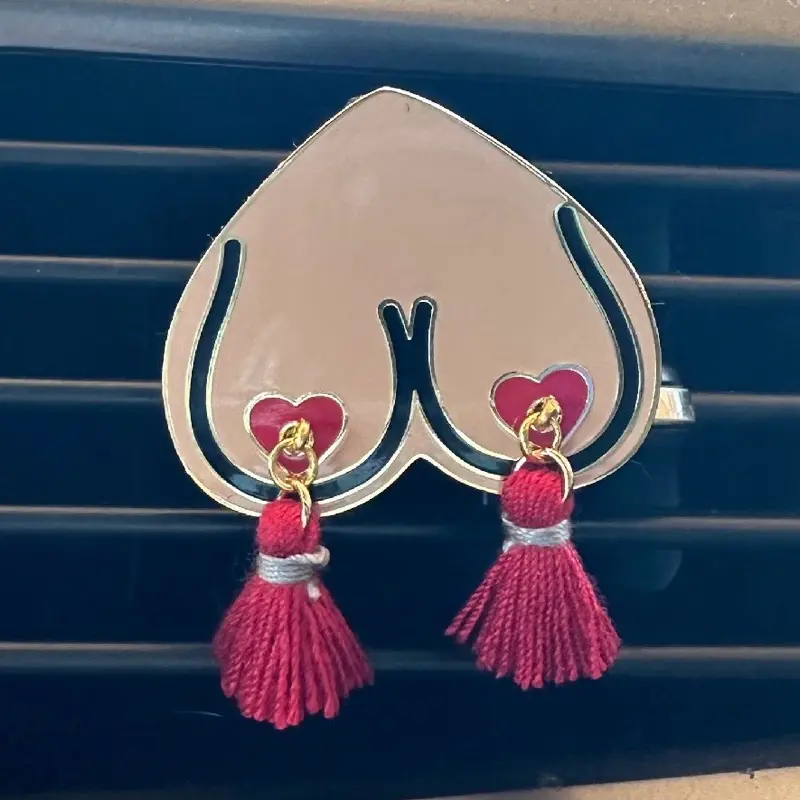 Tassel Charm Decor only or Felt Car Diffuser Magnet | light or dark skin