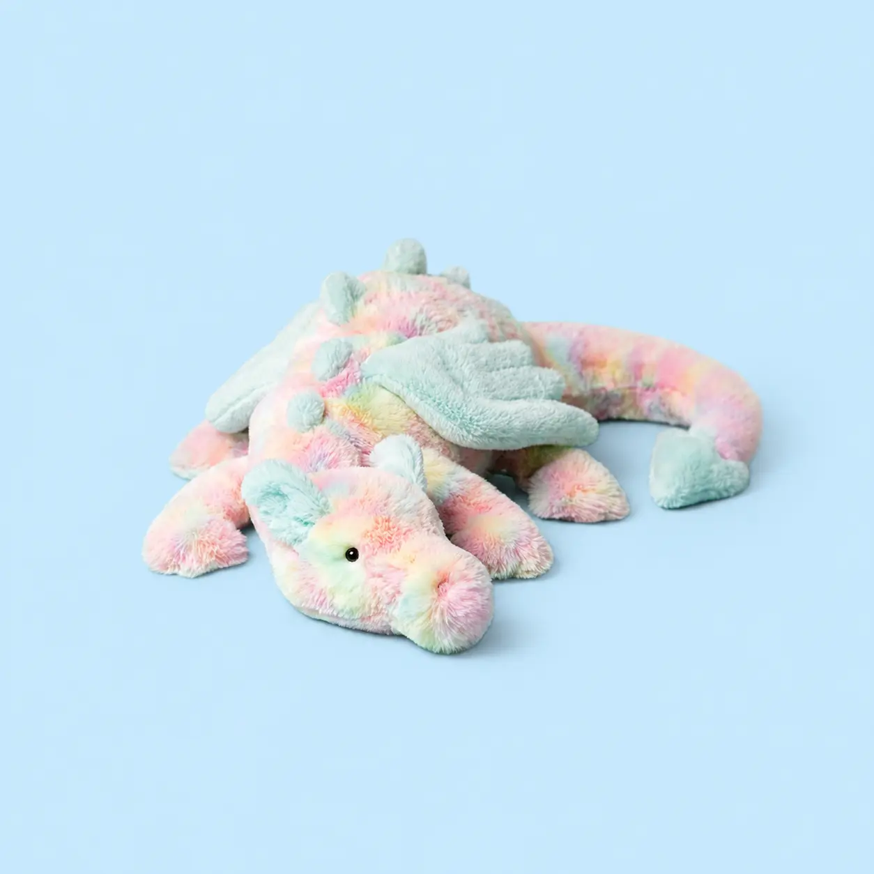 Rainbow Dragon Plush Toy, Super Soft Dragon Plush Toy, Cute Rainbow Dragon Stuffed Animal