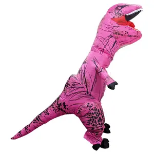 T-Rex Inflatable Costume, Rechargeable Battery, Party Fun, Festival Performance Wear, No Ca Prop, Single Unit Count, 100607 Model