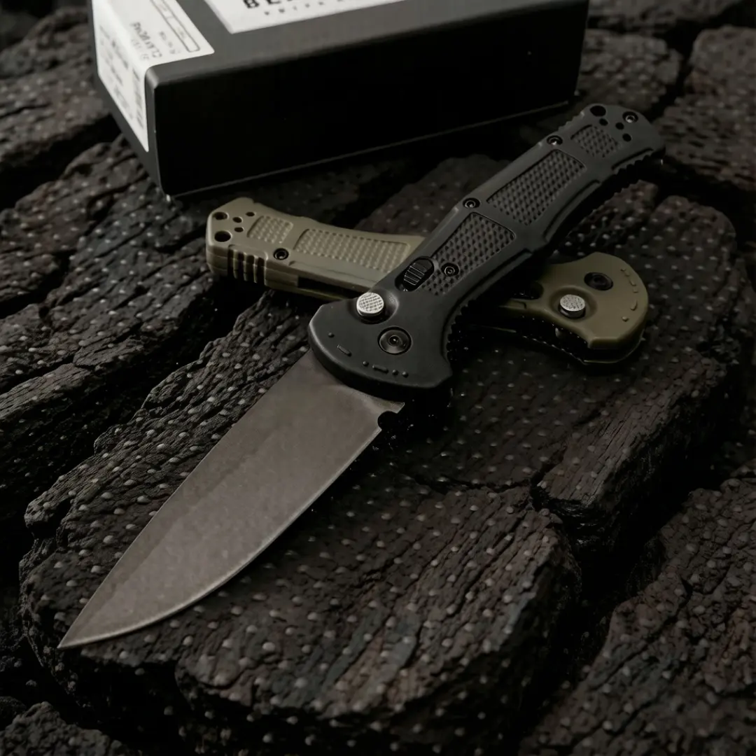 9070 Folding High-Carbon Stainless Steel Fruit Knife - Durable Outdoor Tool, Folding Pocket Knife with Clip, Survival Equipment for Camping, Men's Tactical Outdoor Survival Gear