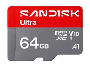 SanDisk Ultra 64GB MicroSD Memory Card Model SDSQUJQ-064G-GZ6MA SanDisk Ultra 64GB MicroSD Memory Card Model SDSQUJQ-064G-GZ6MA