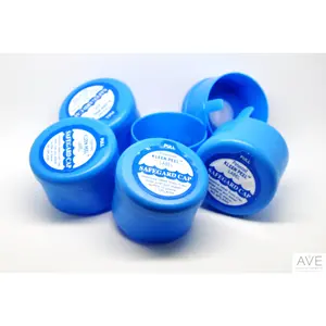 Water Bottle Cap for 3 or 5 gallons - Non Spill (Quantity of 6) MADE IN USA.
