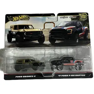 Hw premium 2 pack Ford Raptor and Bronco Diecast car 1:64 scale