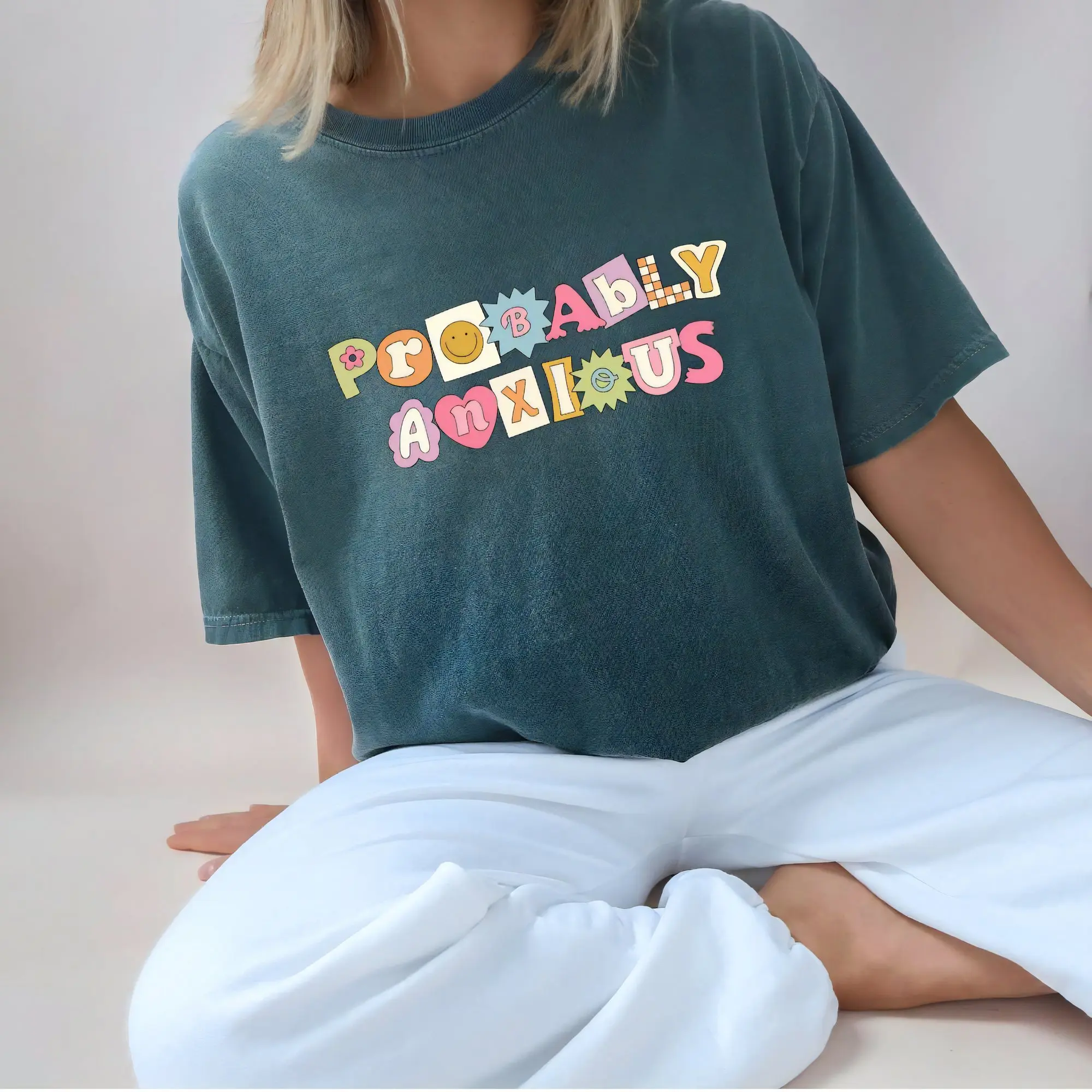 Anxious Graphic T-shirt , Sweatshit, Hoodie - Comfortable Unisex Tee - Cotton Material
