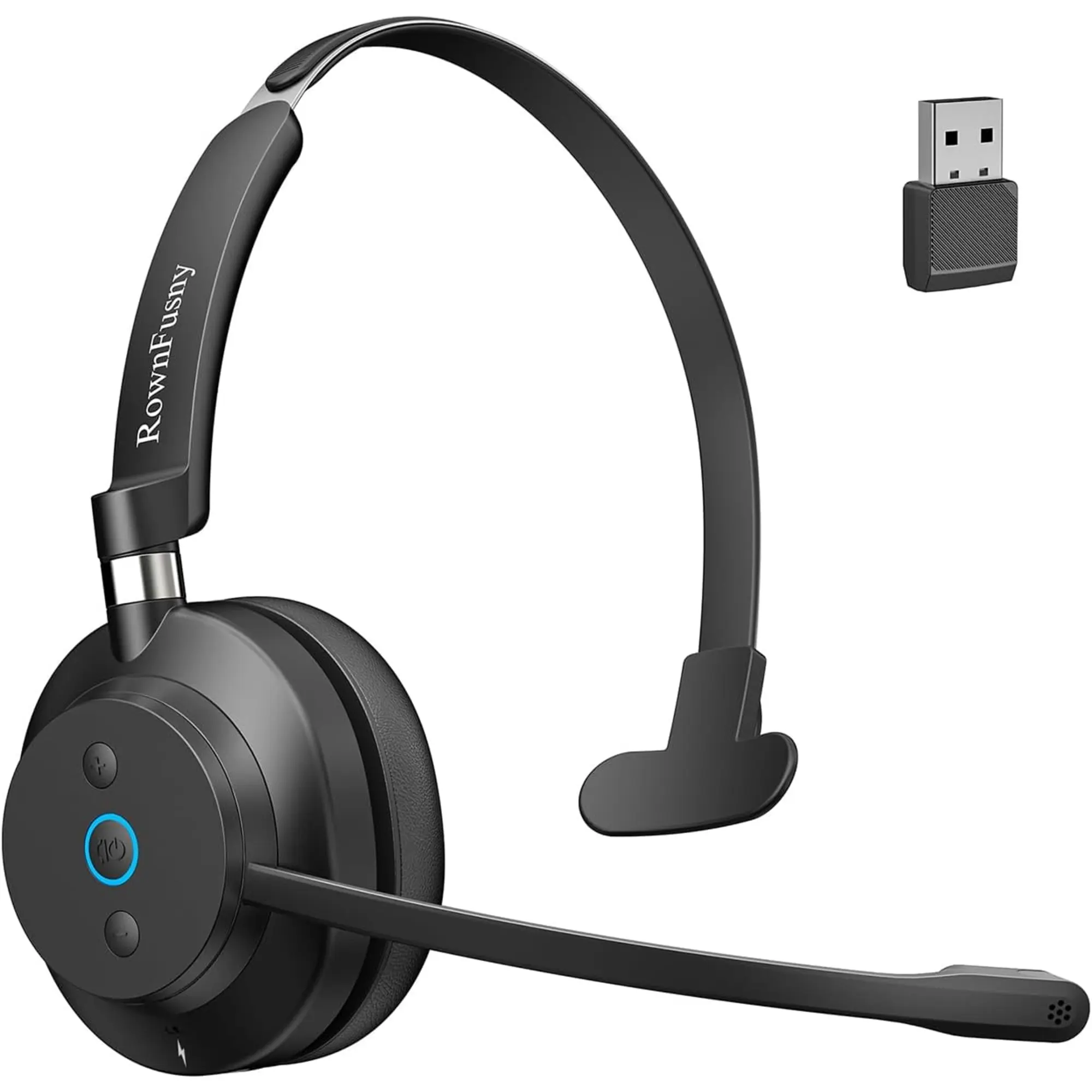 Rownfusny R03U USB Headset With Noise-Canceling Mic