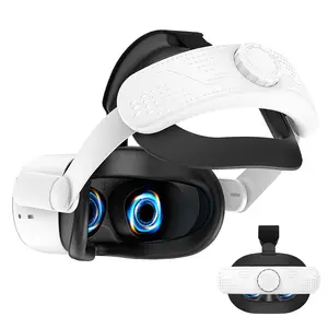 Adjustable Head Strap for Oculus Quest 3S, Comfortable VR Game Support & Comfort Head Strap, Console Accessories for Oculus Quest 3S