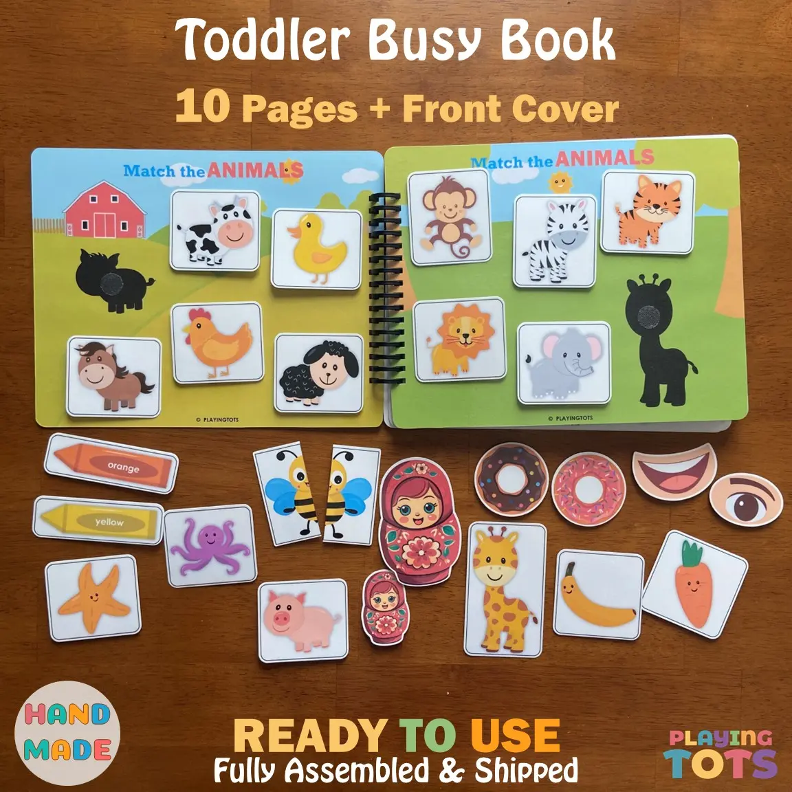 Busy Book, Quiet Book, Learning Binder, Activity Book - TikTok Shop