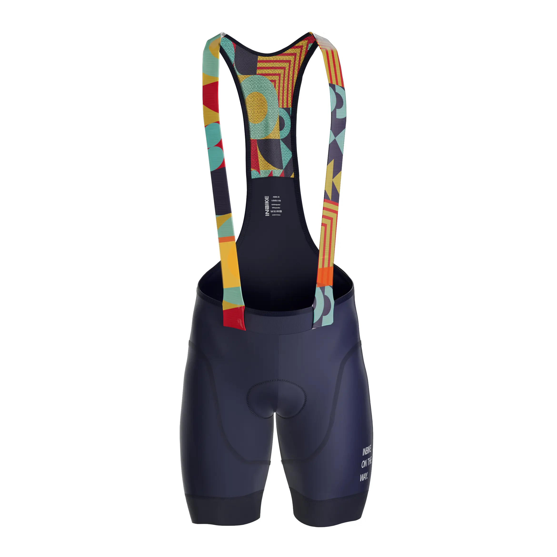 INBIKE Men's Cycling Bib Shorts Padded Bike Shorts for Men Breathable Biking Shorts,Road Bike Bib Shorts