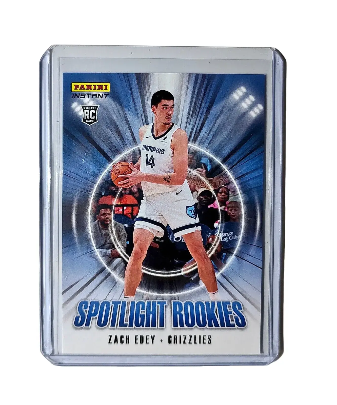 Zach Edey Rookie 2024-25 Panini Spotlight Rookies NBA #9 Card Grizzlies 1 of 170