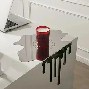 Luxurious Minimalist Stainless Steel Decorative Tray