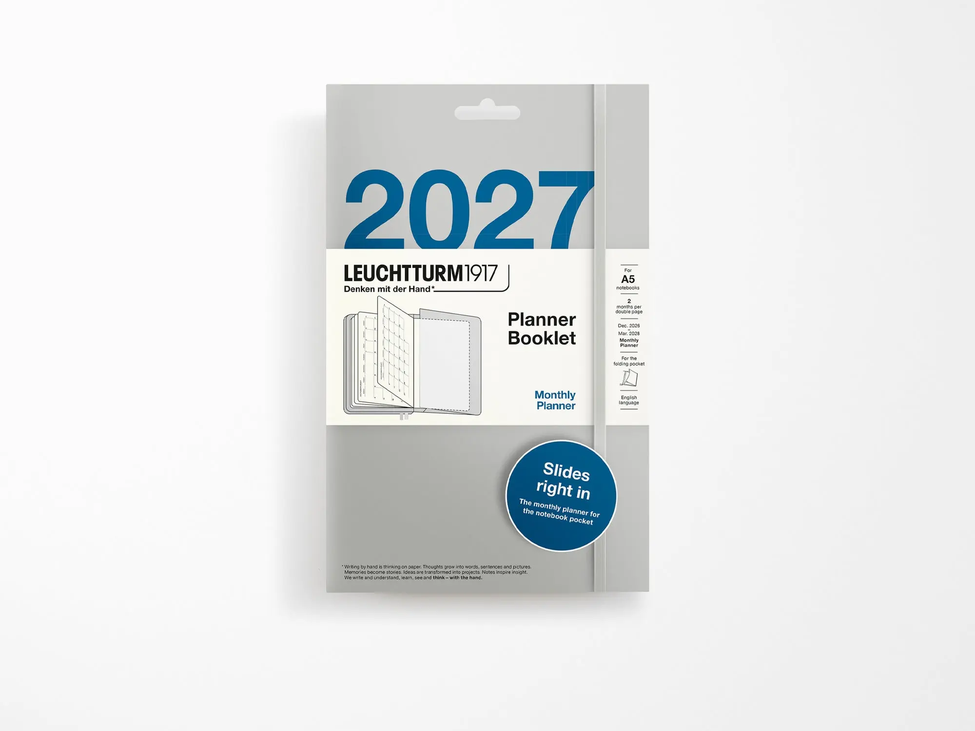 2027 Leuchtturm 1917 Booklet Monthly Planner 2027 Leuchtturm 1917 Booklet Monthly Planner