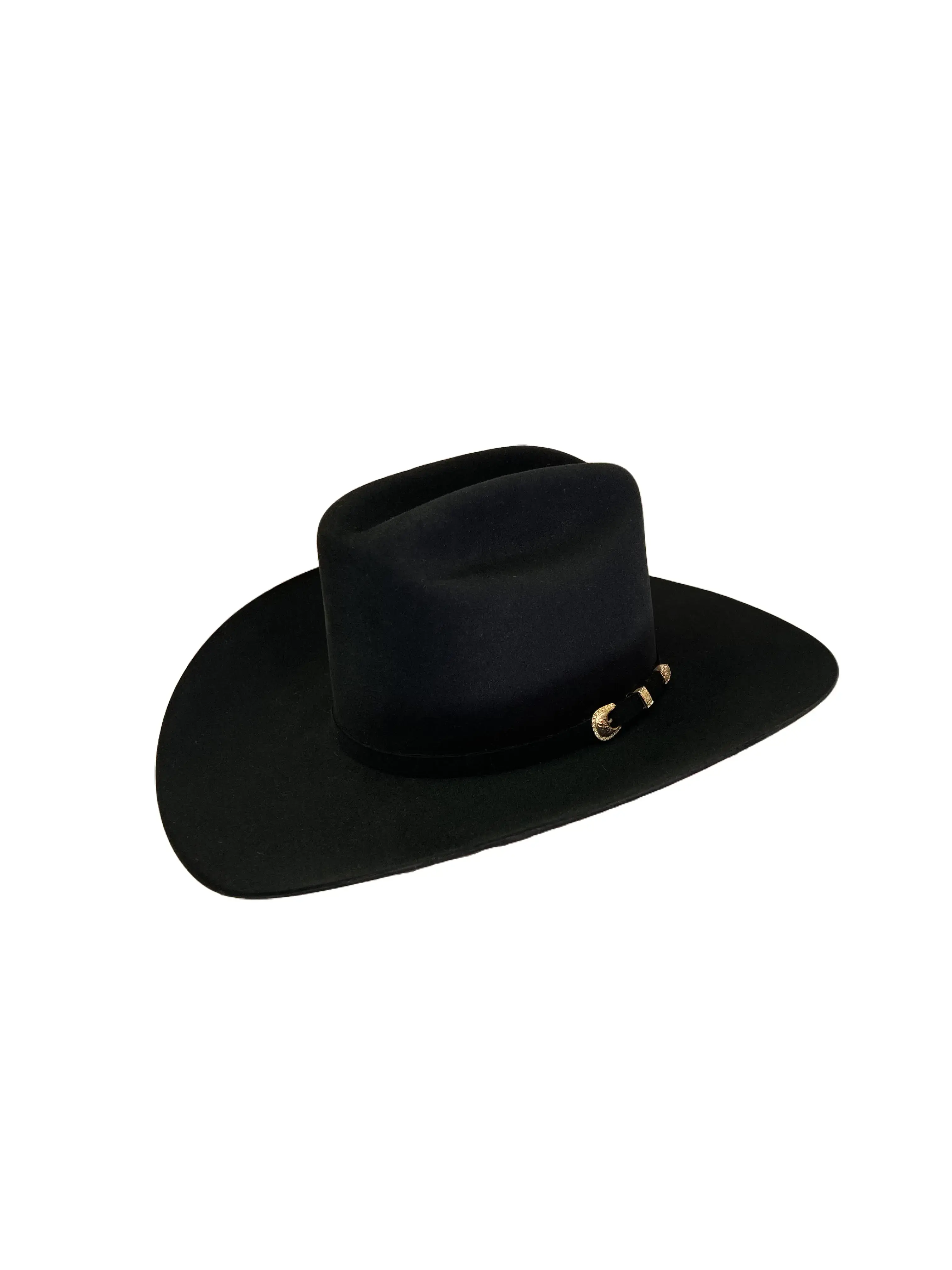 Black - Stetson, 10x Shasta Skyline Brim 4" Western Felt Cowboy Hat Copa Alta