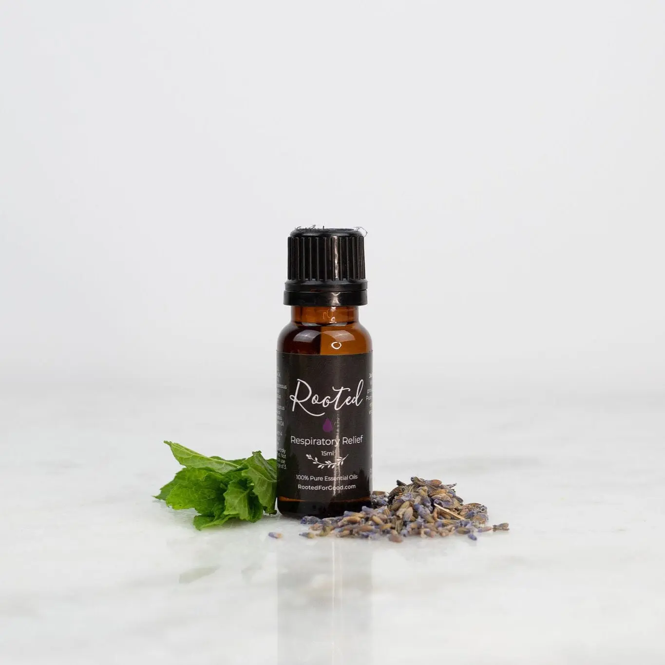 Multifunctional Therapeutic Grade Essential Oil Blend - 15ml Dropper Bottle with Pure Ingredients, Peppermint & Lavender, Non-Toxic Skin-Friendly Aromatherapy & Topical Application for Respiratory Relief, Soothing Coughs, Natural Support