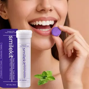 Exclusive Design Toothpaste Tablets, Pap Whitening Toothpaste Tablets, Probiotic Chewing Solid Toothpaste Tablets