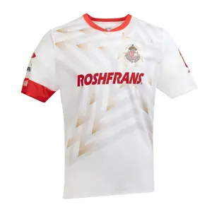 Toluca FC White Away Soccer Jersey – Liga MX Football Shirt Retro Futbol Fan Jersey for Men TikTok Viral Mexican Club Soccer Kit Short Sleeve Athletic Tee Classic Football Streetwear Gift for Toluca Supporters Unisex Sportswear Top