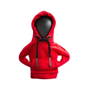 Cute Hoodie Shaped Car Gear Shift Cover, Mini Hoodie Design for Automotive Interior Decoration, Fun Car Accessory for Drivers & Passengers