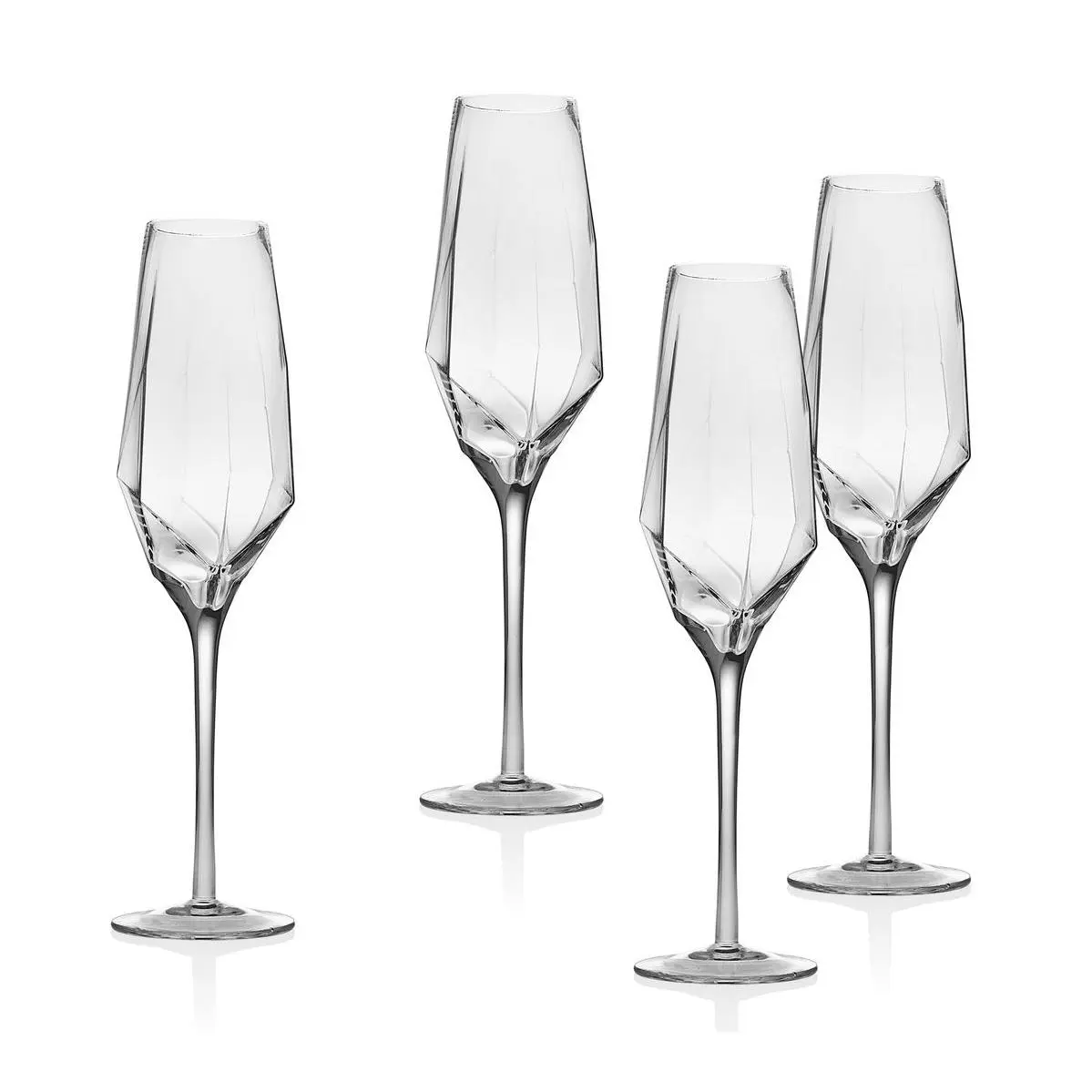 Godinger Set of 4 Isla Champagne Flutes