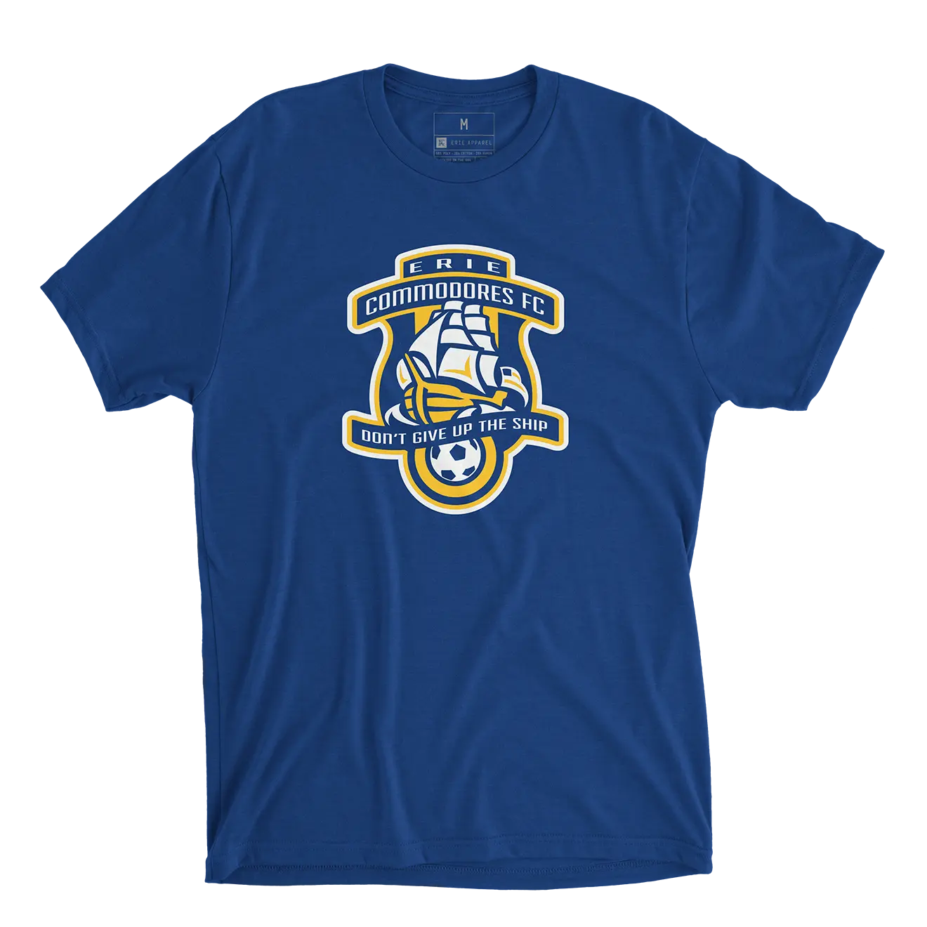 Erie Commodores Logo Tee