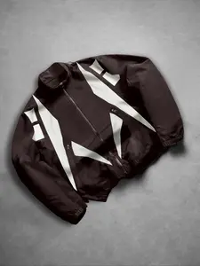 Men's Lightweight Casual Collared Long Sleeve Windbreaker Jacket, Waterproof Wear-Resistant Design, Fashionable All-Season Outerwear for Golf & Work Use, Street Fashion Outerwear