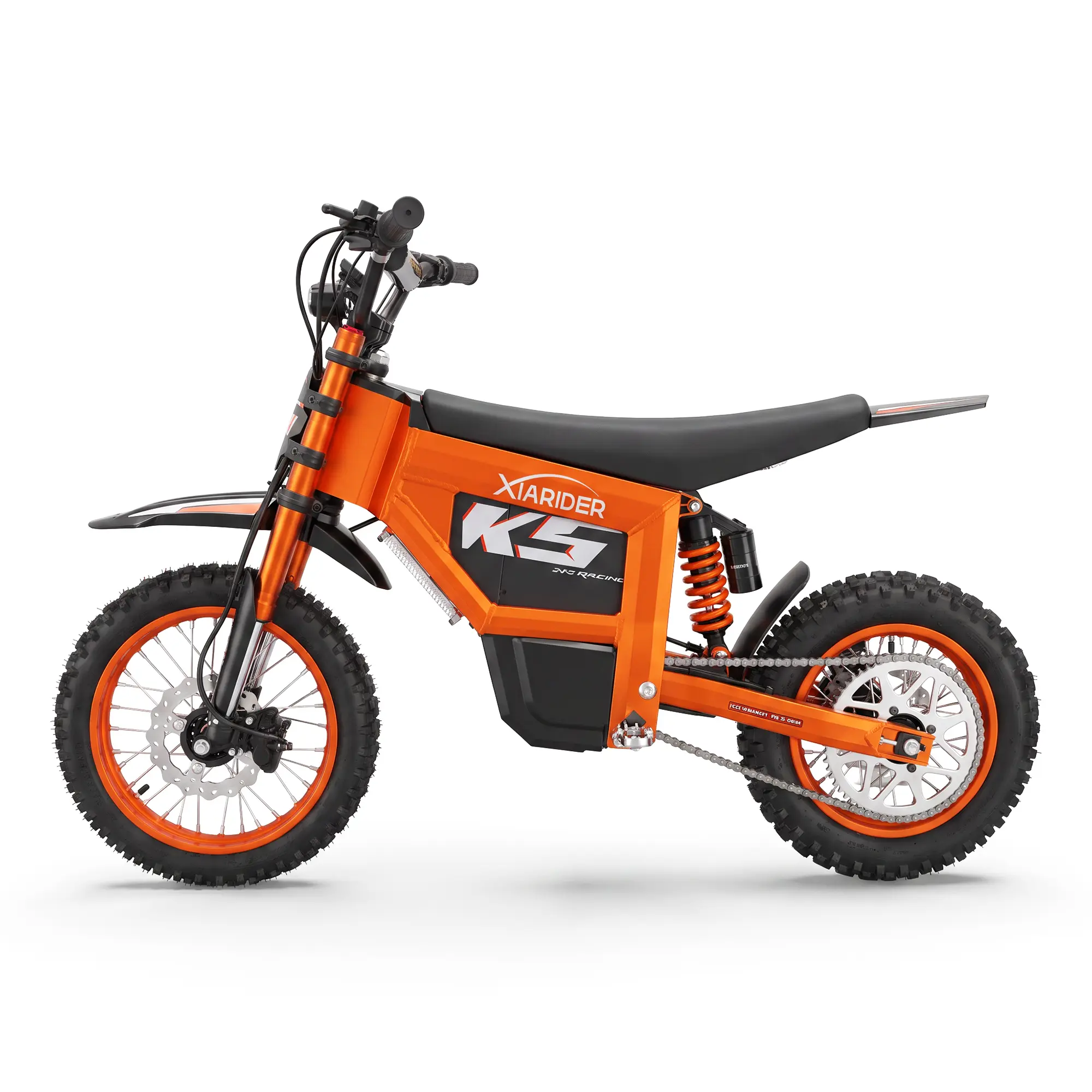 XIARIDER K5  Electric off-road motorcycle power 52V 22.5Ah Battery 31-37 Miles  Hydraulic Disc Brakes  Full Suspension