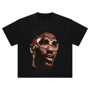 Hakeem Olajuwon Big Face Graphic T-Shirt