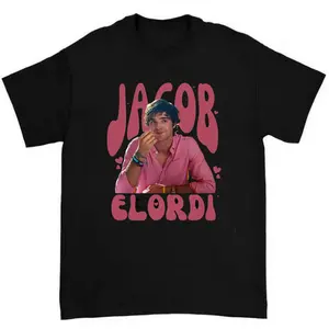 Jacob Elordi Movie Fans Graphic Tee Vintage Actor Merch Shirt
