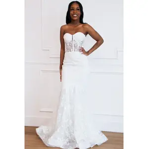 Into the Night Bustier Wedding Dress